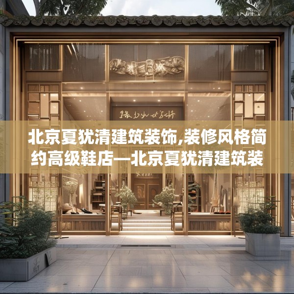 北京夏犹清建筑装饰,装修风格简约高级鞋店—北京夏犹清建筑装饰311.a187b188c191fgy.198fds