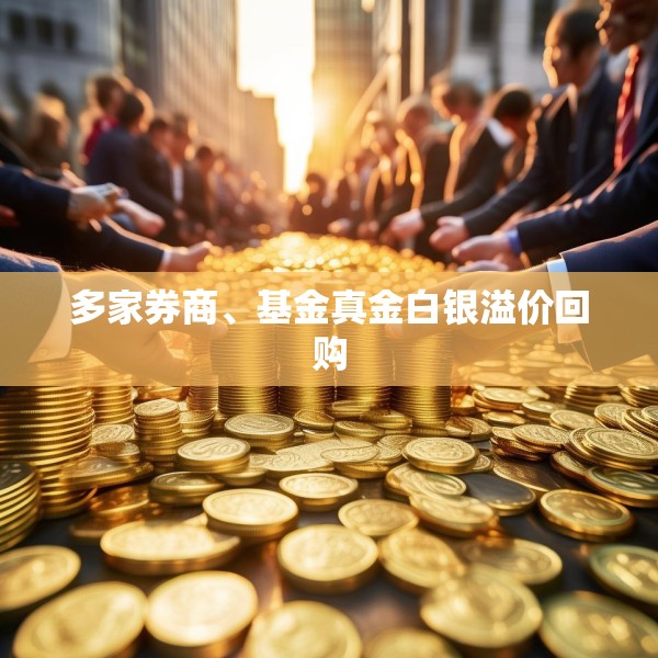 多家券商、基金真金白银溢价回购