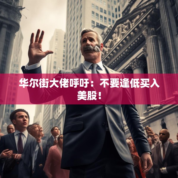 华尔街大佬呼吁：不要逢低买入美股！
