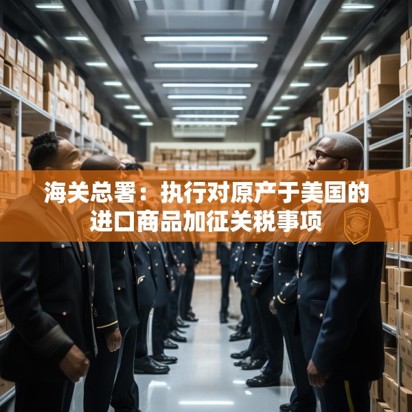 海关总署：执行对原产于美国的进口商品加征关税事项