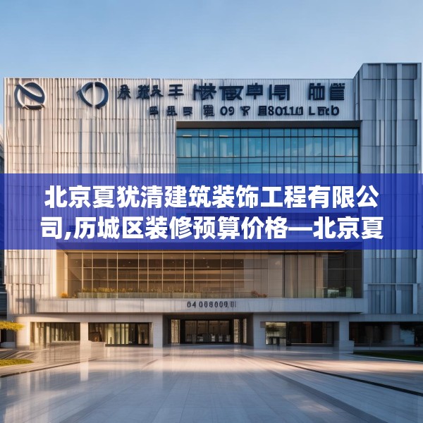 北京夏犹清建筑装饰工程有限公司,历城区装修预算价格—北京夏犹清建筑装饰工程有限公司221.a97b98c101fgy.108fds