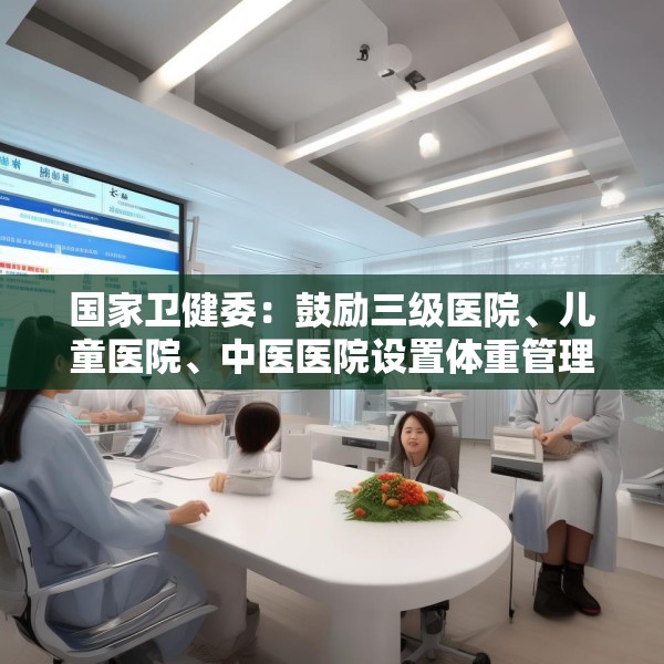 国家卫健委：鼓励三级医院、儿童医院、中医医院设置体重管理门诊