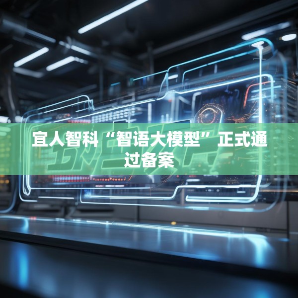 宜人智科“智语大模型”正式通过备案