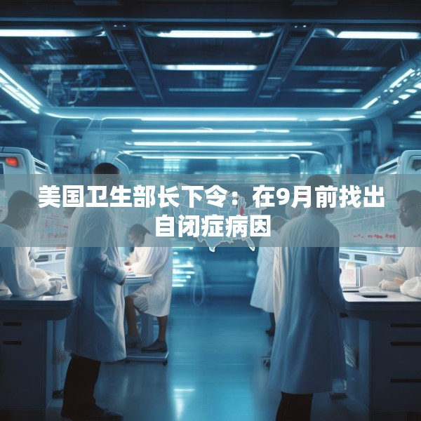 美国卫生部长下令：在9月前找出自闭症病因