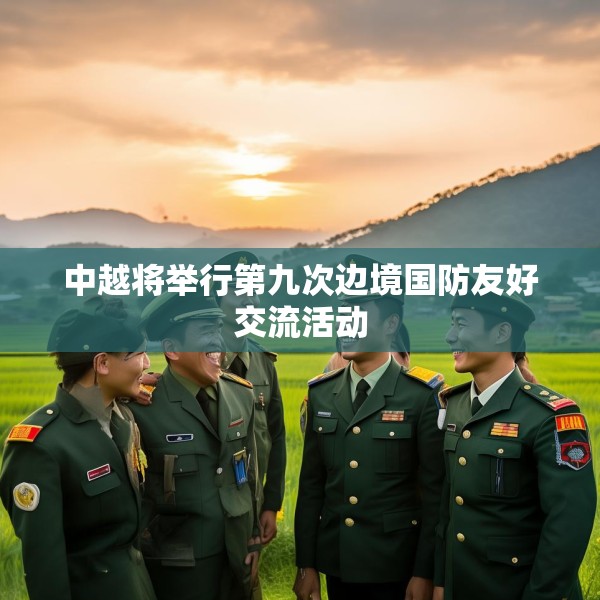 中越将举行第九次边境国防友好交流活动