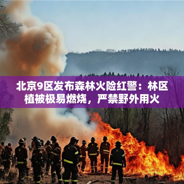 北京9区发布森林火险红警：林区植被极易燃烧，严禁野外用火