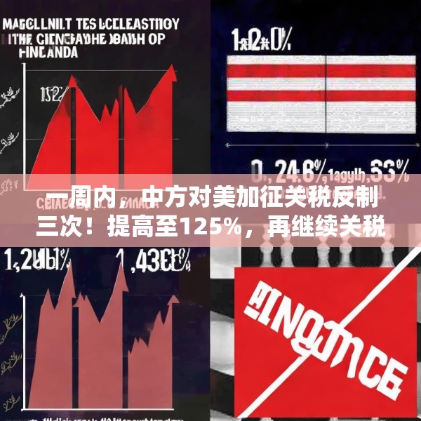 一周内，中方对美加征关税反制三次！提高至125%，再继续关税数字游戏，将不予理会
