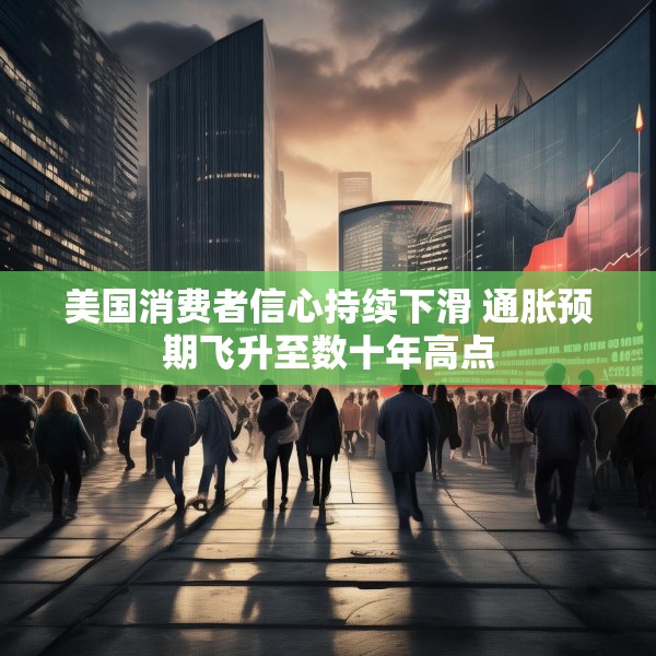 美国消费者信心持续下滑 通胀预期飞升至数十年高点