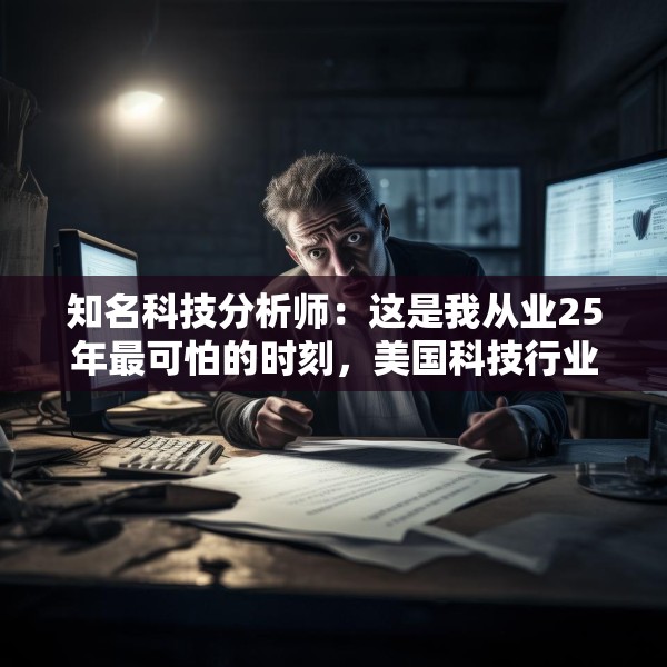 知名科技分析师：这是我从业25年最可怕的时刻，美国科技行业可能“倒退十年”