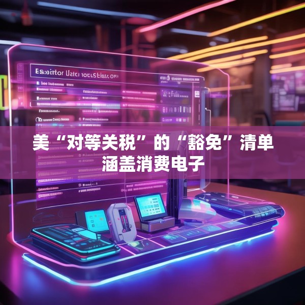 美“对等关税”的“豁免”清单涵盖消费电子