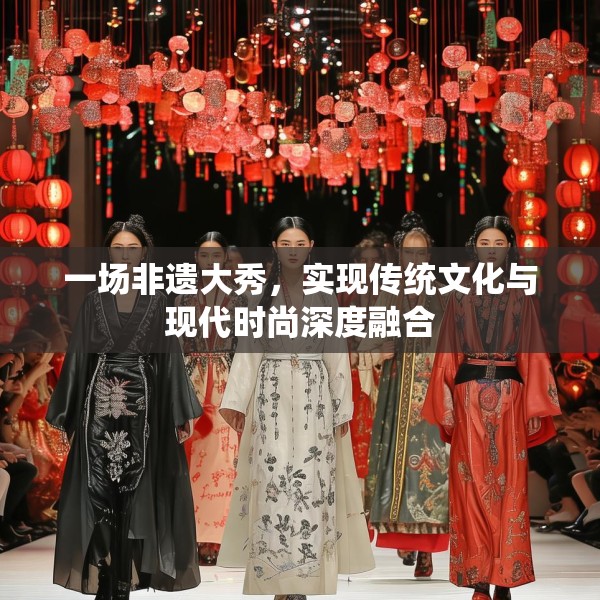 一场非遗大秀，实现传统文化与现代时尚深度融合
