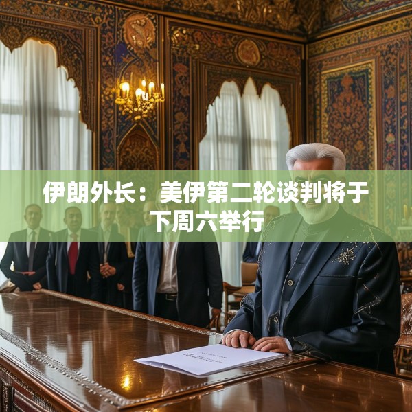 伊朗外长：美伊第二轮谈判将于下周六举行