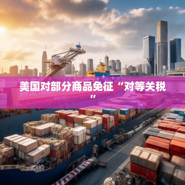 美国对部分商品免征“对等关税”