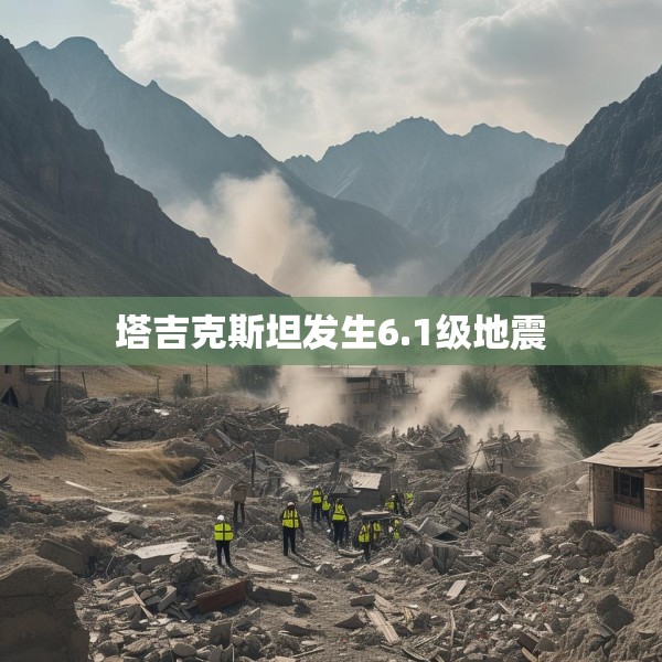 塔吉克斯坦发生6.1级地震