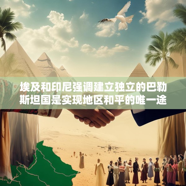 埃及和印尼强调建立独立的巴勒斯坦国是实现地区和平的唯一途径