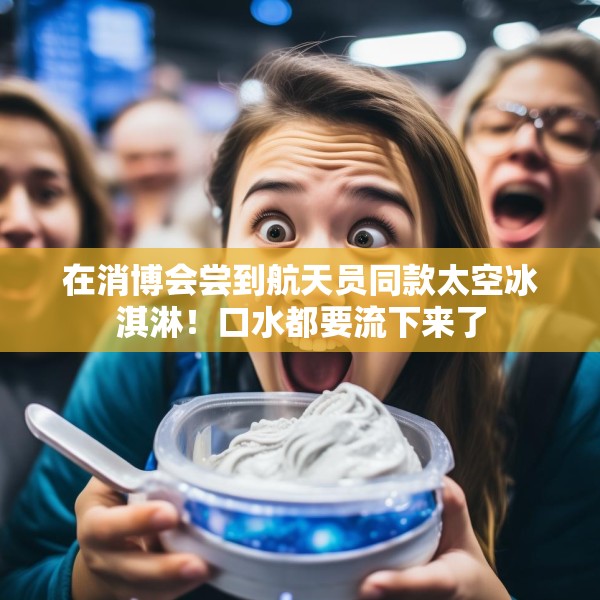 在消博会尝到航天员同款太空冰淇淋！口水都要流下来了