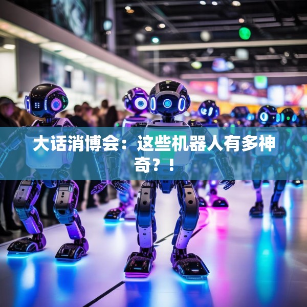 大话消博会：这些机器人有多神奇？!