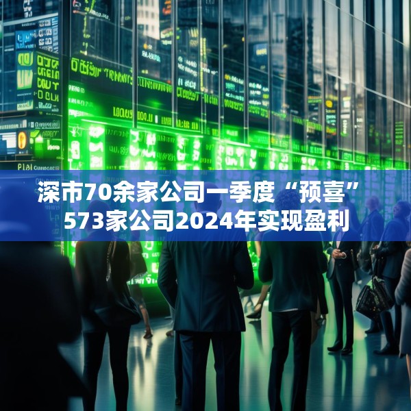 深市70余家公司一季度“预喜” 573家公司2024年实现盈利