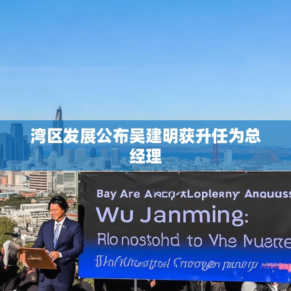 湾区发展公布吴建明获升任为总经理