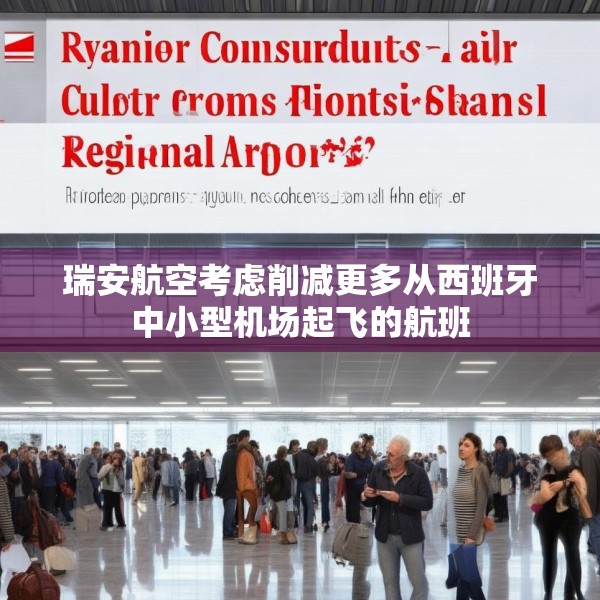 瑞安航空考虑削减更多从西班牙中小型机场起飞的航班