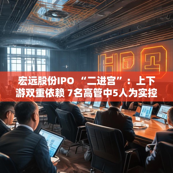 宏远股份IPO “二进宫”：上下游双重依赖 7名高管中5人为实控人家族成员