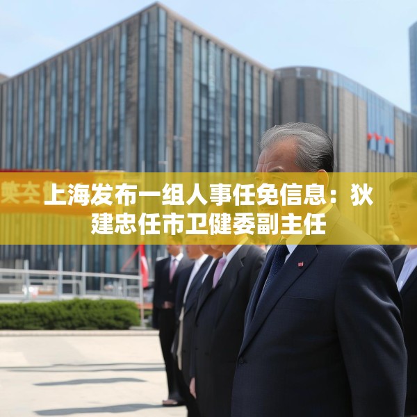 上海发布一组人事任免信息：狄建忠任市卫健委副主任
