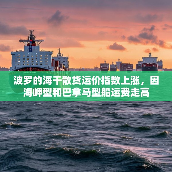 波罗的海干散货运价指数上涨，因海岬型和巴拿马型船运费走高