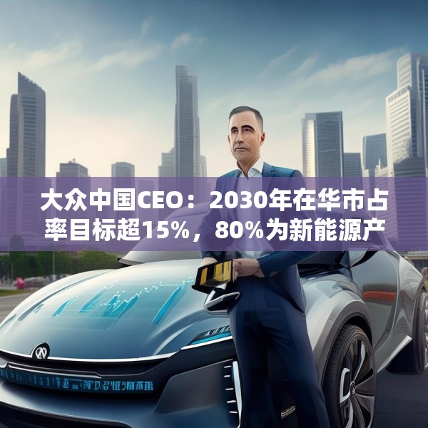 大众中国CEO：2030年在华市占率目标超15%，80%为新能源产品