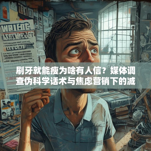 刷牙就能瘦为啥有人信？媒体调查伪科学话术与焦虑营销下的减肥陷阱