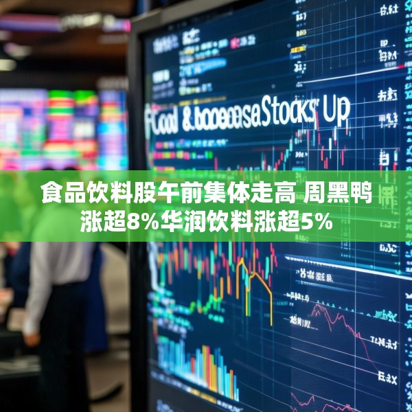 食品饮料股午前集体走高 周黑鸭涨超8%华润饮料涨超5%