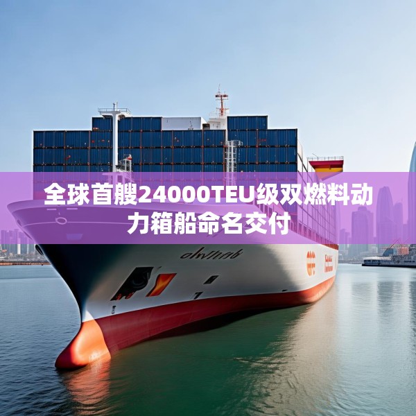 全球首艘24000TEU级双燃料动力箱船命名交付