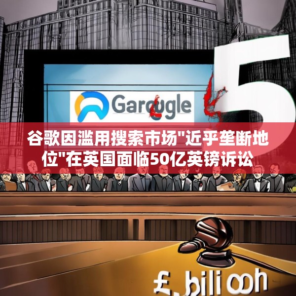 谷歌因滥用搜索市场