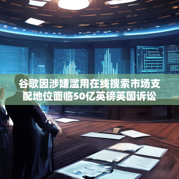 谷歌因涉嫌滥用在线搜索市场支配地位面临50亿英镑英国诉讼