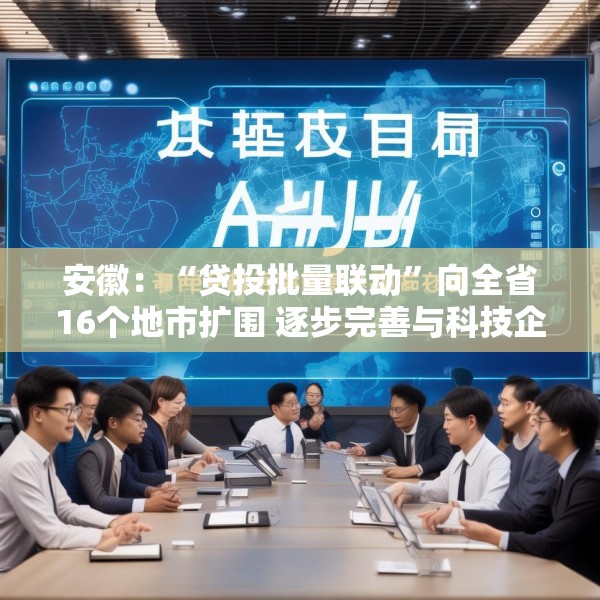 安徽：“贷投批量联动”向全省16个地市扩围 逐步完善与科技企业全生命周期相适应的科技金融服务体系