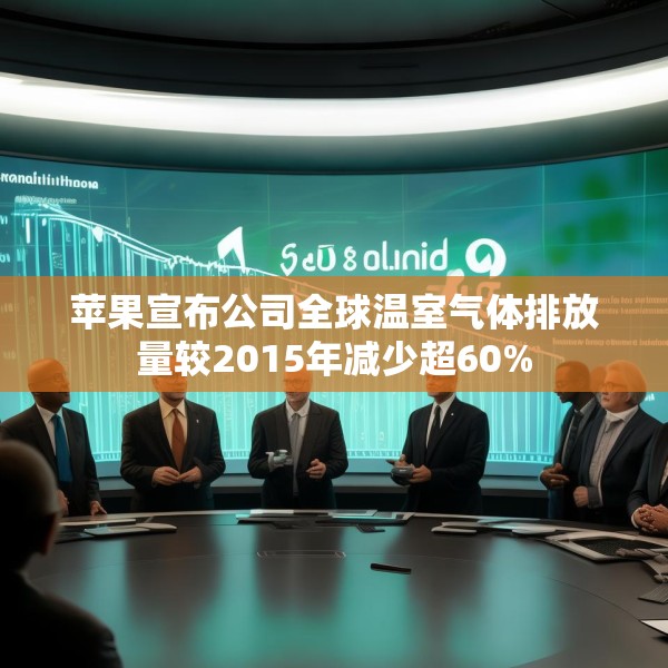 苹果宣布公司全球温室气体排放量较2015年减少超60%