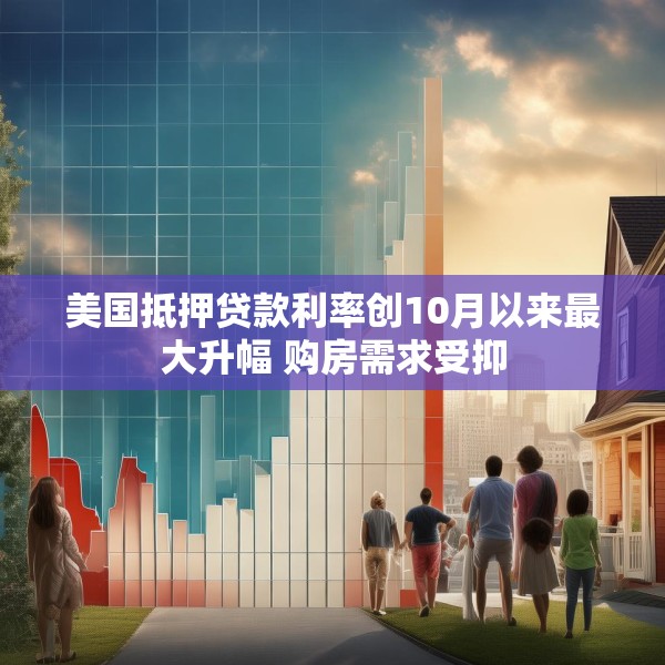 美国抵押贷款利率创10月以来最大升幅 购房需求受抑
