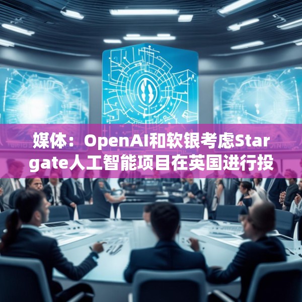 媒体：OpenAI和软银考虑Stargate人工智能项目在英国进行投资