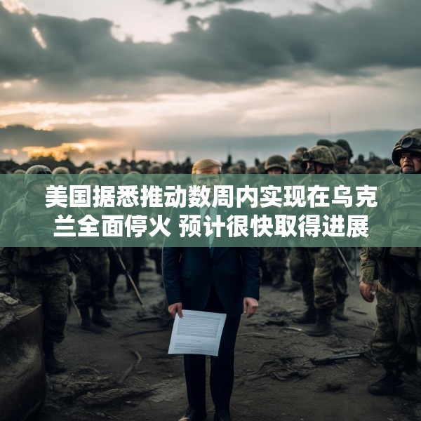 美国据悉推动数周内实现在乌克兰全面停火 预计很快取得进展
