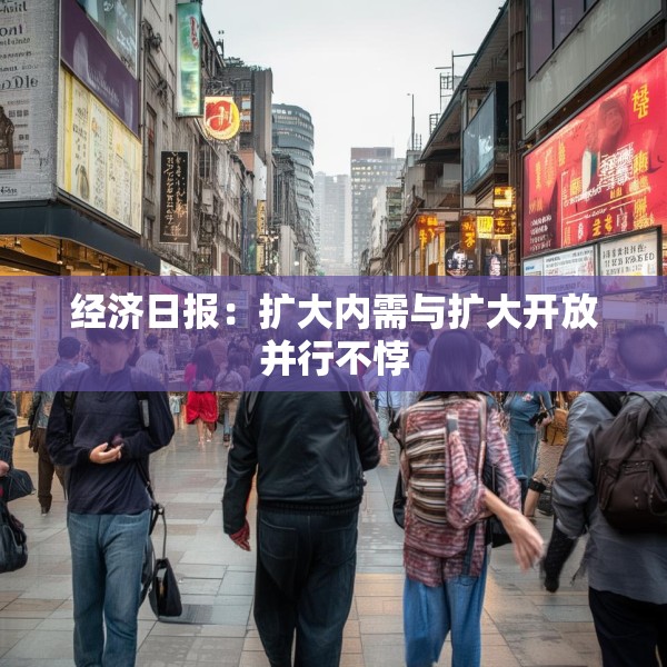 经济日报：扩大内需与扩大开放并行不悖