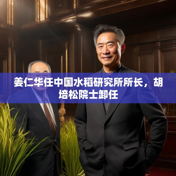姜仁华任中国水稻研究所所长，胡培松院士卸任