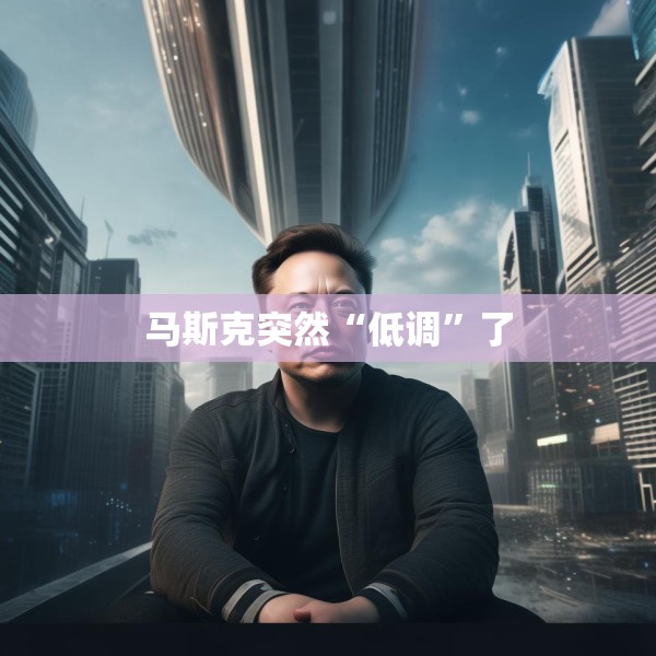 马斯克突然“低调”了