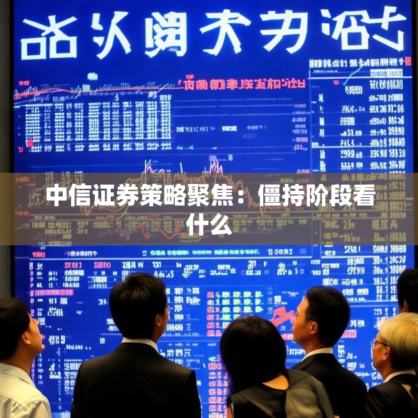 中信证券策略聚焦：僵持阶段看什么