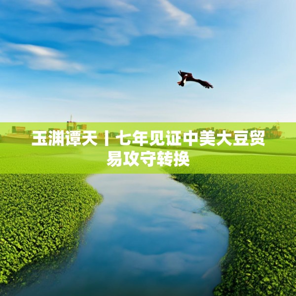 玉渊谭天丨七年见证中美大豆贸易攻守转换