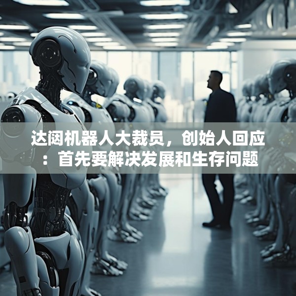 达闼机器人大裁员，创始人回应：首先要解决发展和生存问题