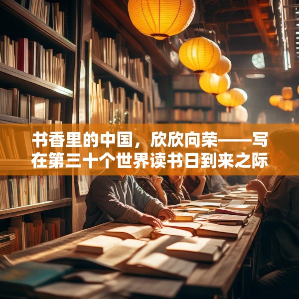 书香里的中国，欣欣向荣——写在第三十个世界读书日到来之际