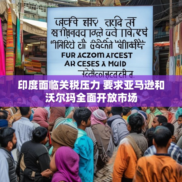 印度面临关税压力 要求亚马逊和沃尔玛全面开放市场