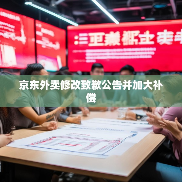 京东外卖修改致歉公告并加大补偿