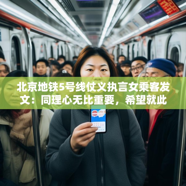 北京地铁5号线仗义执言女乘客发文：同理心无比重要，希望就此平息