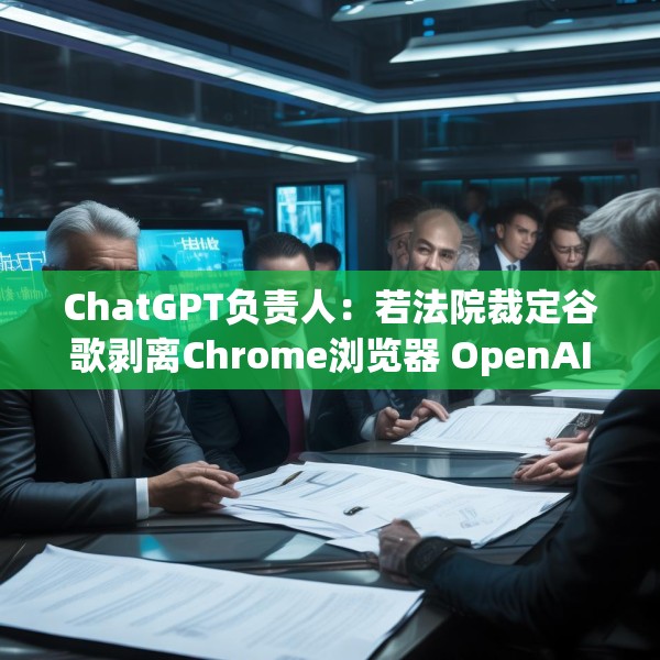 ChatGPT负责人：若法院裁定谷歌剥离Chrome浏览器 OpenAI会有意购买