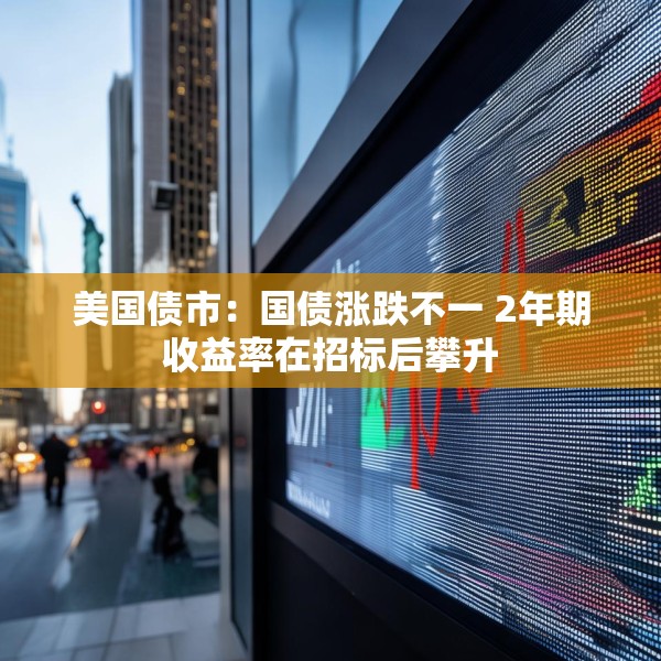 美国债市：国债涨跌不一 2年期收益率在招标后攀升